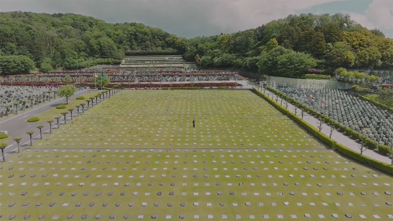 桃瀬礼子のお墓がある墓地